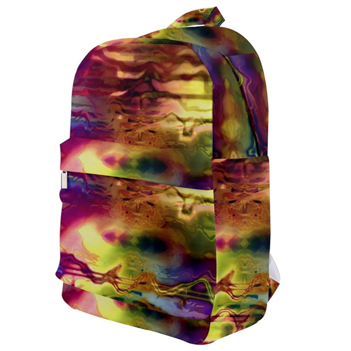 Electric Tie Dye Colors Classic Backpack