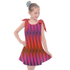 Zappwaits Raute 2 Kids  Tie Up Tunic Dress by zappwaits