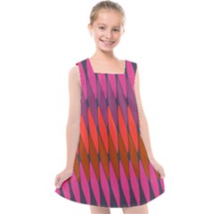 Zappwaits Raute 2 Kids  Cross Back Dress by zappwaits