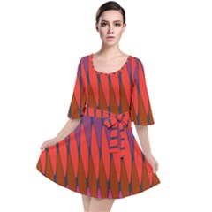 zappwaits raute 2 Velour Kimono Dress