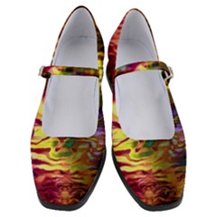 Electric Tie Dye Colors Women s Mary Jane Shoes by SpinnyChairDesigns