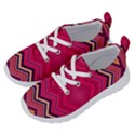 Boho Aztec Stripes Rose Pink Running Shoes View2