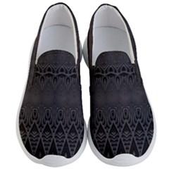 Boho Black Diamonds Men s Lightweight Slip Ons by SpinnyChairDesigns