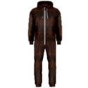 Boho Chocolate Brown Hooded Jumpsuit (Men)  View1