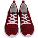 Boho Red Black Grey Women s Lightweight Sports Shoes View1