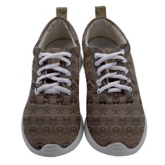 Boho Khaki  Athletic Shoes by SpinnyChairDesigns