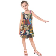 Sisters2020 Kids  Sleeveless Dress by Kritter