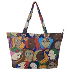 Sisters2020 Full Print Shoulder Bag by Kritter