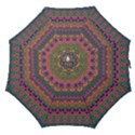 Boho Colorful Pattern Straight Umbrellas View1