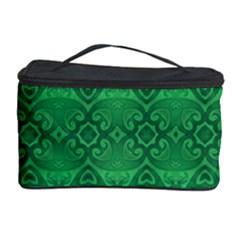 Boho Emerald Green Cosmetic Storage by SpinnyChairDesigns