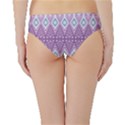 Boho Violet Purple Hipster Bikini Bottoms View2