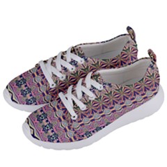 Colorful Boho Pattern Women s Lightweight Sports Shoes by SpinnyChairDesigns