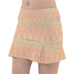 Boho Pastel Colors Tennis Skorts by SpinnyChairDesigns