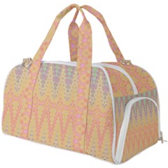 Boho Pastel Colors Burner Gym Duffel Bag by SpinnyChairDesigns