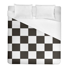 Chequered Flag Duvet Cover (full/ Double Size) by abbeyz71