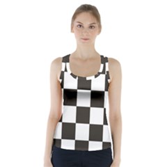 Chequered Flag Racer Back Sports Top by abbeyz71