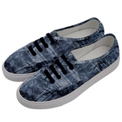 Faded Blue Texture Men s Classic Low Top Sneakers by SpinnyChairDesigns