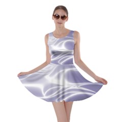 Violet Glowing Swirls Skater Dress by SpinnyChairDesigns