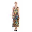 Boho Colorful Mosaic Sleeveless Maxi Dress View1