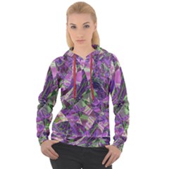 Boho Violet Mosaic Women s Overhead Hoodie by SpinnyChairDesigns