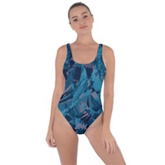 Boho Cerulean Blue Mosaic Bring Sexy Back Swimsuit by SpinnyChairDesigns