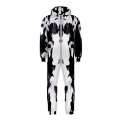 Rorschach Inkblot Pattern Hooded Jumpsuit (kids) by SpinnyChairDesigns