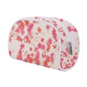 Vermilion and Coral Floral Print Makeup Case (Small) View2