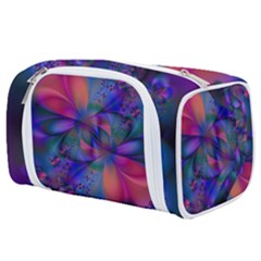 Abstract Floral Art Print Toiletries Pouch