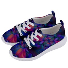 Abstract Floral Art Print Women s Lightweight Sports Shoes by SpinnyChairDesigns