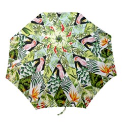 Flamingo Ropical Folding Umbrellas