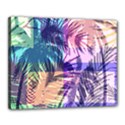 Purple Tropical Pattern Canvas 20  x 16  (Stretched) View1