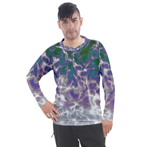 Ninth Level  Men s Pique Long Sleeve Tee by MRNStudios