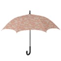 Peaches and Cream Butterfly Print Hook Handle Umbrellas (Medium) View3