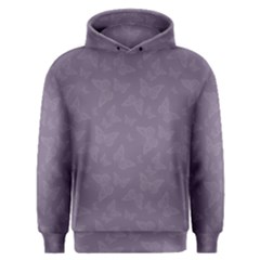 Grape Compote Butterfly Print Men s Overhead Hoodie by SpinnyChairDesigns