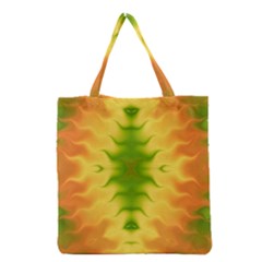 Lemon Lime Tie Dye Grocery Tote Bag