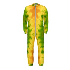 Lemon Lime Tie Dye OnePiece Jumpsuit (Kids)