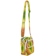 Lemon Lime Tie Dye Shoulder Strap Belt Bag