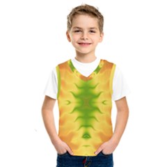 Lemon Lime Tie Dye Kids  Sportswear by SpinnyChairDesigns