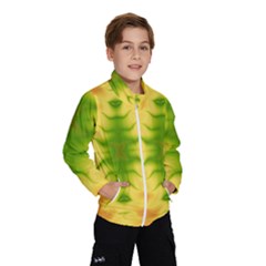 Lemon Lime Tie Dye Kids  Windbreaker