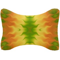 Lemon Lime Tie Dye Seat Head Rest Cushion