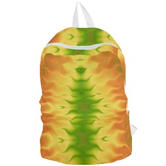 Lemon Lime Tie Dye Foldable Lightweight Backpack