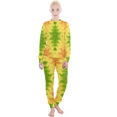 Lemon Lime Tie Dye Women s Lounge Set