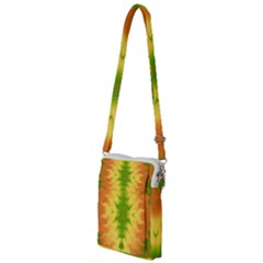 Lemon Lime Tie Dye Multi Function Travel Bag by SpinnyChairDesigns