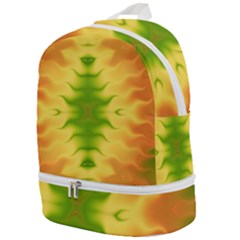 Lemon Lime Tie Dye Zip Bottom Backpack