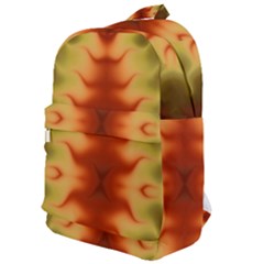 Red Gold Tie Dye Classic Backpack by SpinnyChairDesigns