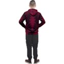 Black Red Tie Dye Pattern Men s Pullover Hoodie View2