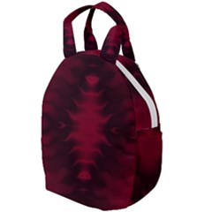 Black Red Tie Dye Pattern Travel Backpacks