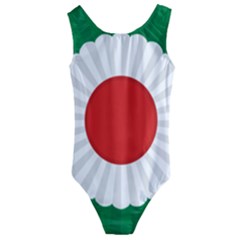 National Cockade Of Iran  Kids  Cut-out Back One Piece Swimsuit by abbeyz71