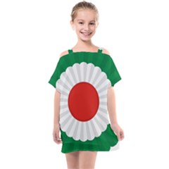 National Cockade Of Iran  Kids  One Piece Chiffon Dress by abbeyz71