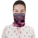 Black Pink Spirals and Swirls Face Covering Bandana (Adult) View1